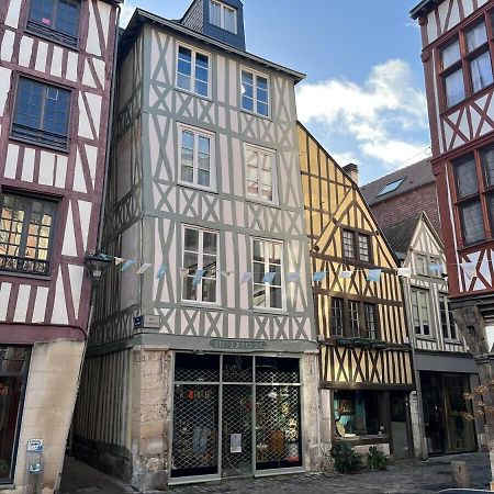 Le 1731, Rouen Coeur D'Histoire, Superbe Duplex Lägenhet Exteriör bild