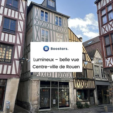 Le 1731, Rouen Coeur D'Histoire, Superbe Duplex Lägenhet Exteriör bild