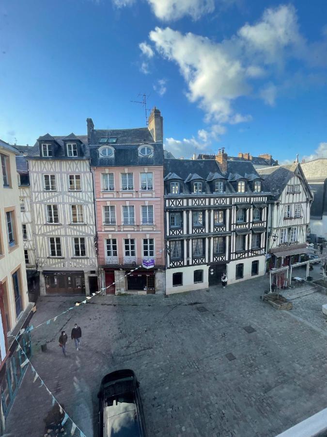 Le 1731, Rouen Coeur D'Histoire, Superbe Duplex Lägenhet Exteriör bild