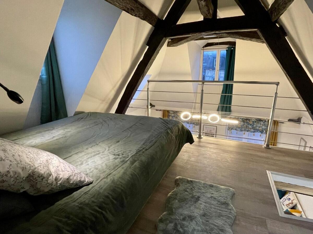 Le 1731, Rouen Coeur D'Histoire, Superbe Duplex Lägenhet Exteriör bild